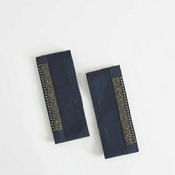 MaxMara Accessories - S Max Mara | Cufflinks Plain Cotton Elegant Style